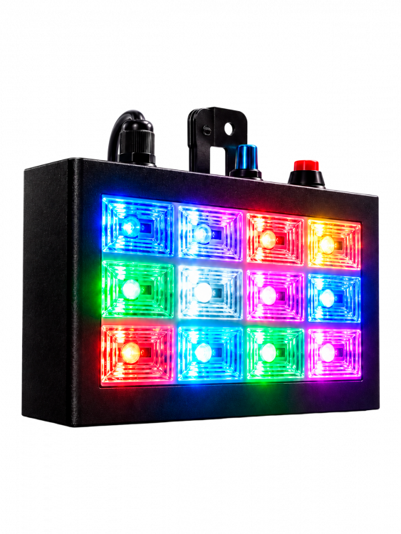 Светодиодная RGB светомузыка с пультом 15 Вт Огонёк OG-LDS36
